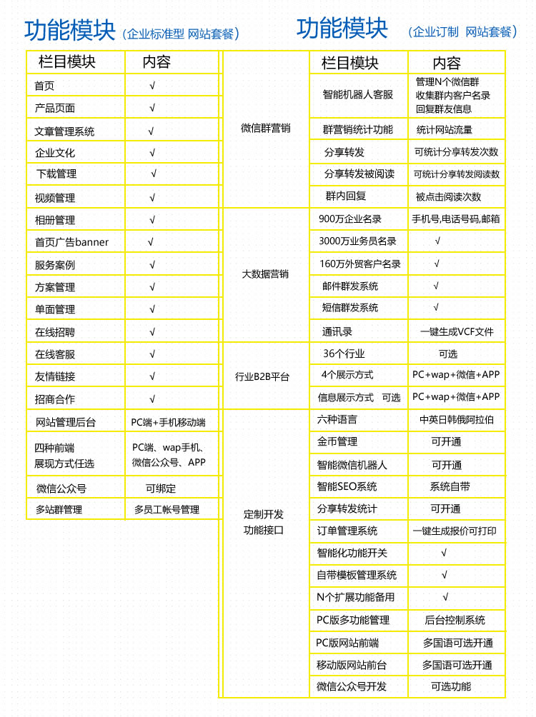 网站定制, 网站定制, 企业展示, 信息门户, 电商系统, 其他网站定制