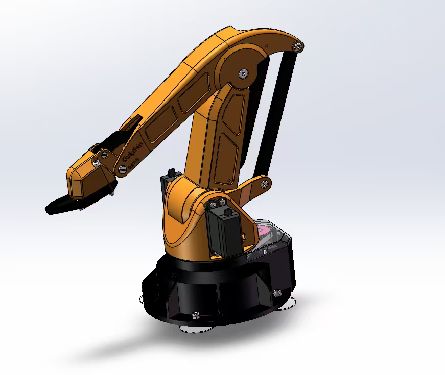 桌面级仿生海豚机械臂实训系统