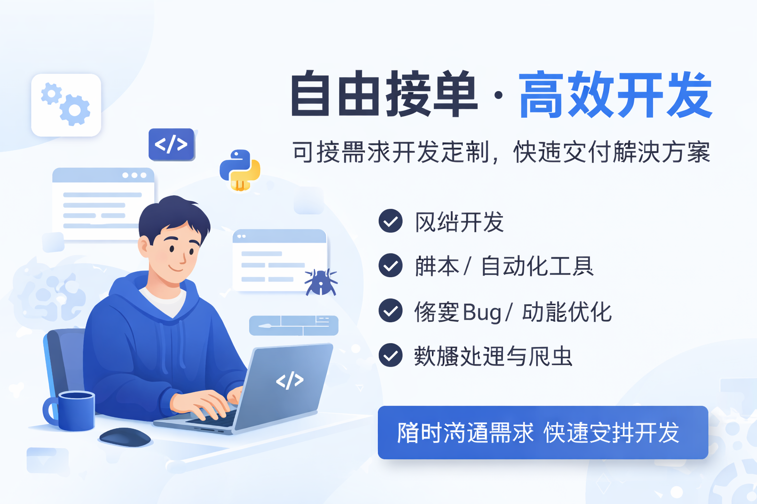 企业官网 + 后台管理系统开发(支持定制)