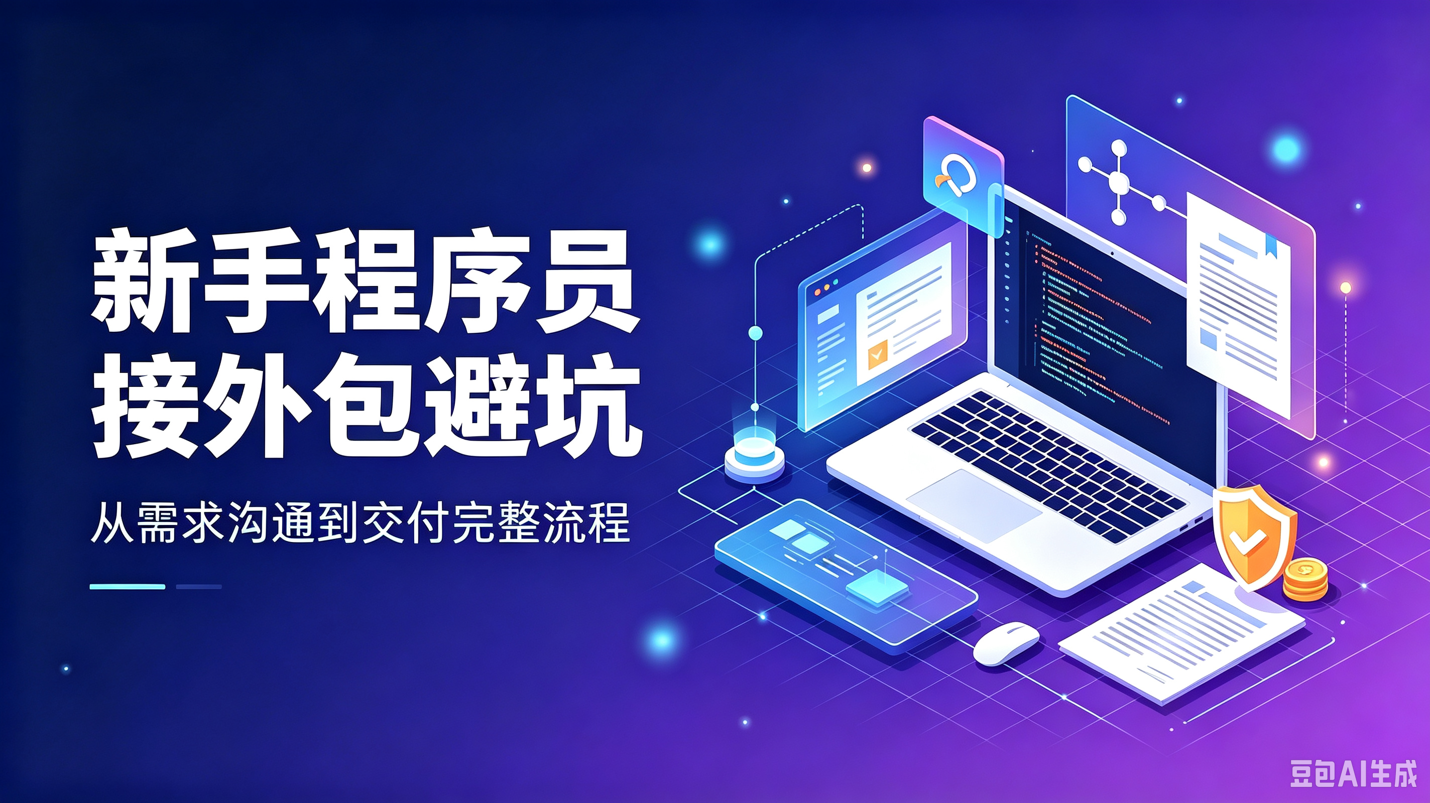 新手程序员接外包避坑:从需求沟通到交付完整流程