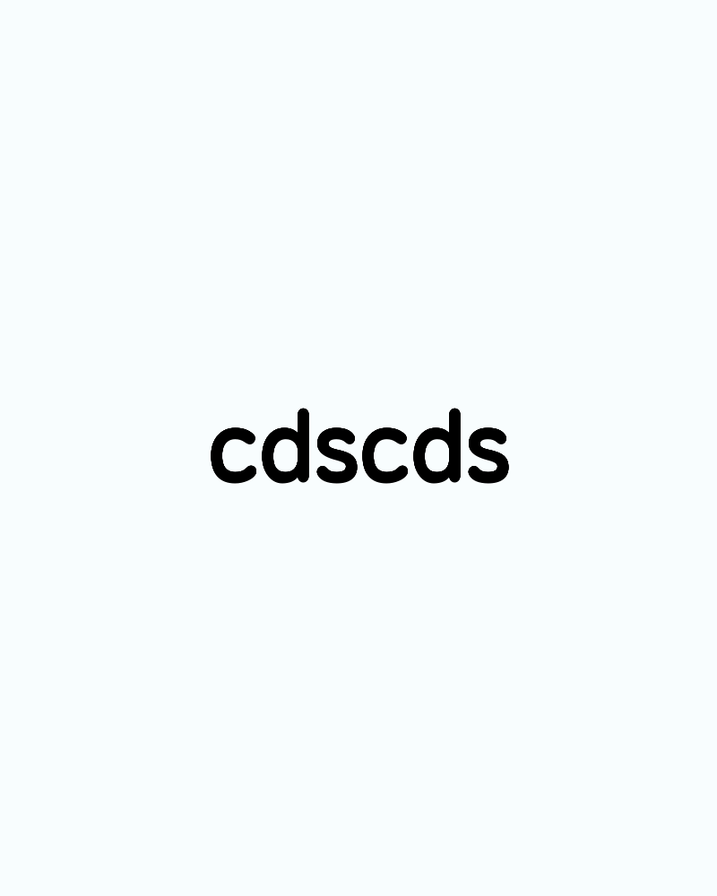 cdscds