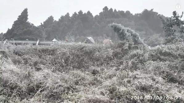 大容山冰景