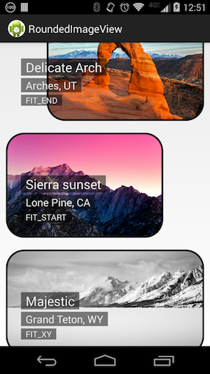 RoundedImageView screenshot