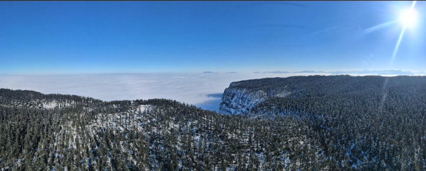 瓦屋山景观