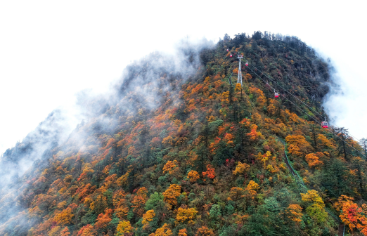 瓦屋山景观