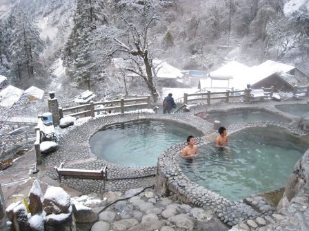 海螺沟国家森林公园温泉