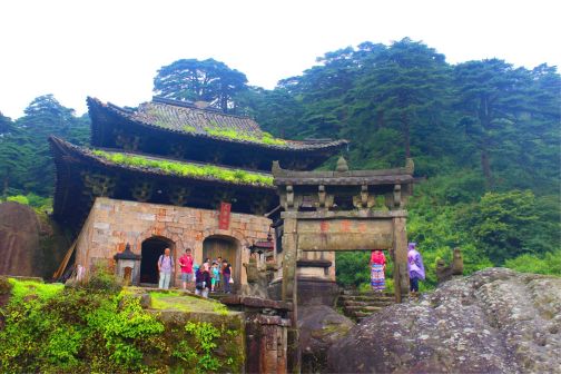 三清山古建筑群风景