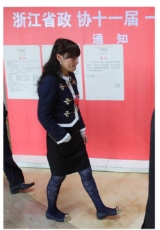 宗庆后女儿宗馥莉亮相浙江两会