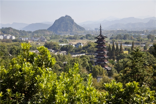 松阳延庆寺塔风景