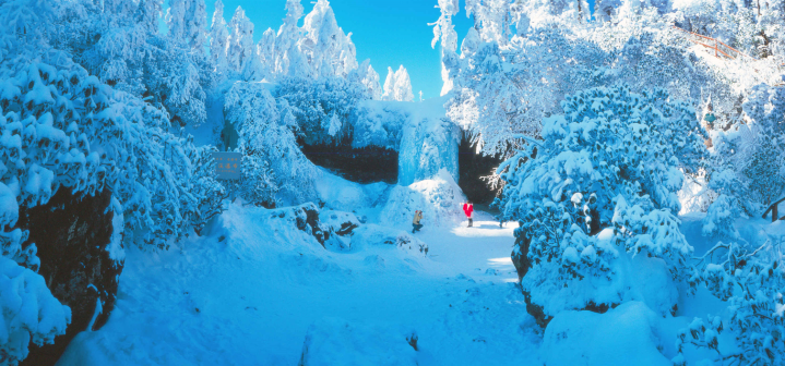 瓦屋山景观