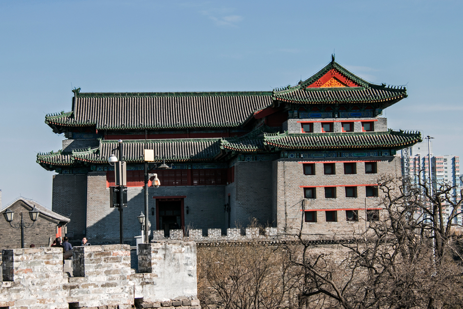 北京城东南角楼风景